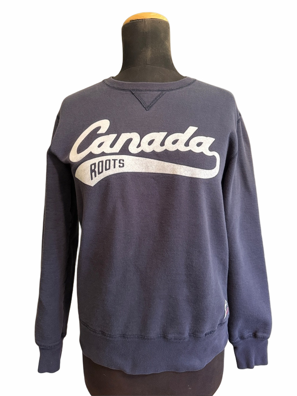 Roots Crewneck Sweatshirt in Navy